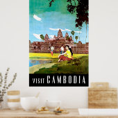 Visit Cambodia ポスター (キッチン)