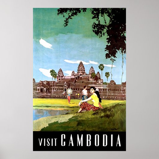 Visit Cambodia ポスター (正面)