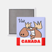 Visit Canada冷蔵庫用マグネット マグネット (正面/裏面)