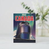 Visit Canada travel poster ポストカード (スタンド正面)
