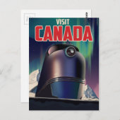 Visit Canada travel poster ポストカード (正面/裏面)