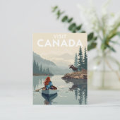 Visit Canada Wilderness ポストカード (スタンド正面)