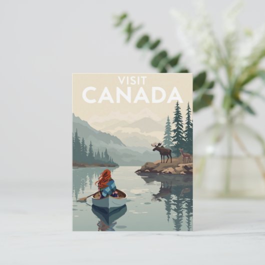 Visit Canada Wilderness ポストカード (スタンド正面)