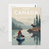 Visit Canada Wilderness ポストカード (正面/裏面)