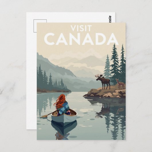 Visit Canada Wilderness ポストカード (正面/裏面)