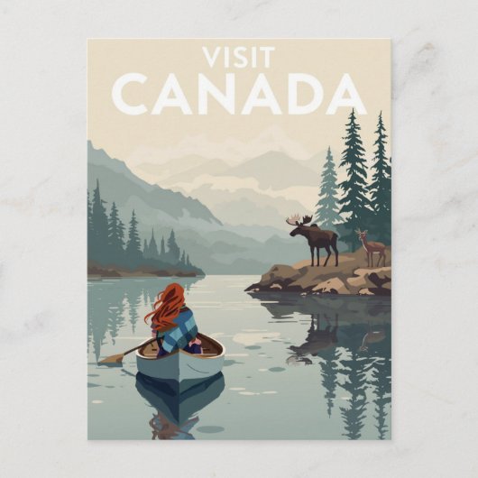 Visit Canada Wilderness ポストカード (正面)