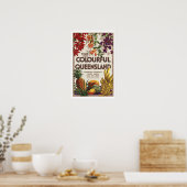 Visit Colourful Queensland Australia ポスター (キッチン)