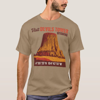 Visit Devils Tower Funny Tシャツ