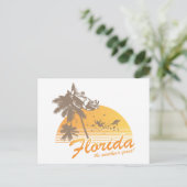 Visit Florida, the Weather's – ハリケー素晴らしン ポストカード (スタンド正面)