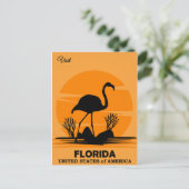 Visit Florida, travel poster, ポストカード (スタンド正面)