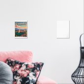 Visit Granada Vintage Travel Art (リビング)