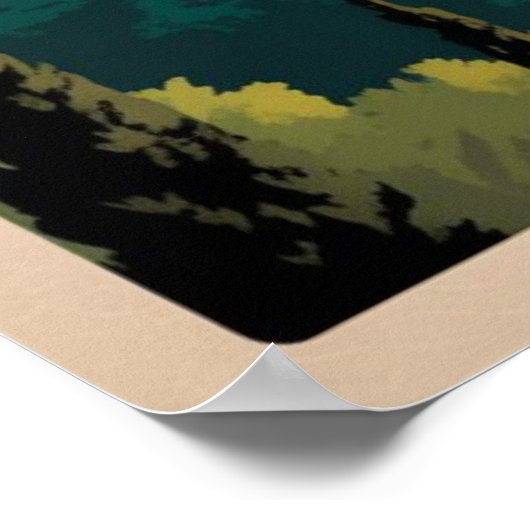 Visit Granada Vintage Travel Art ポスター (角)