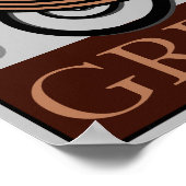 Visit Greece Home/Office Decor (12.5"x16") ポスター (角)