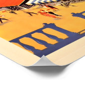 Visit Greece, vintage travel poster, ポスター (角)