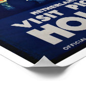 Visit Hollandヴィンテージ旅行ポスター ポスター (角)