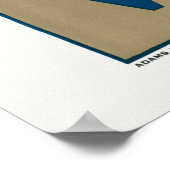 Visit India Moonlight Travel Posterによる通り ポスター (角)