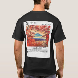 Visit Japan – Mount Fuji & Autumn Leaves Tシャツ