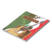 Visit Mexicoヴィンテージ旅行ポスター ノートパッド (回転)