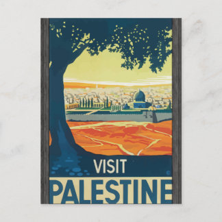 Visit Palestine,ヴィンテージ ポストカード