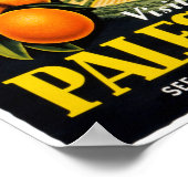 Visit Palestine Vintage Travel Posterが復元 ポスター (角)