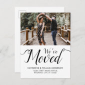 Visit Photo Script来移エレガント動 案内ポストカード (正面/裏面)