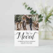 Visit Photo Script来移エレガント動 案内ポストカード (スタンド正面)