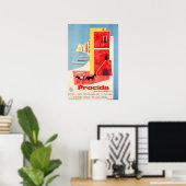 Visit PROCIDA Naples Coast South Italy ENIT Travel ポスター (ホームオフィス)