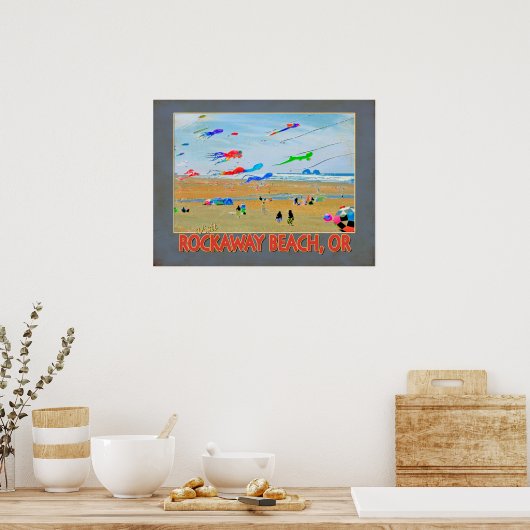 Visit Rockawayビーチ、または ポスター (キッチン)