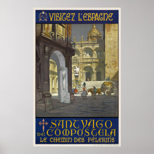 Visit Spain Vintage Poster 1920s ポスター