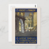 Visit Spain Vintage Poster 1920s ポストカード (正面/裏面)