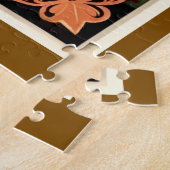 Visit Switzerland travel poster ジグソーパズル (側面)