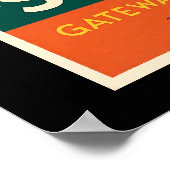 Visit Sydney -レトロサンセットトラベル ポスター (角)