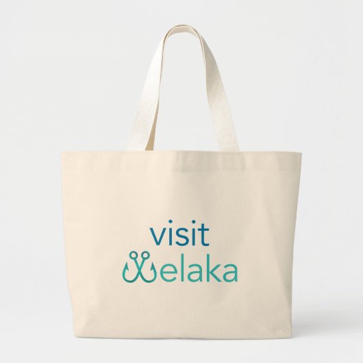 Visit Welaka Tote Bag ラージトートバッグ (正面)