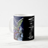 Visitations Comicのネリー&キンケイド コーヒーマグカップ (正面左)