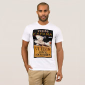 Visiteエスパーニャの~ Vuelos Internacionales Tシャツ (正面フル)