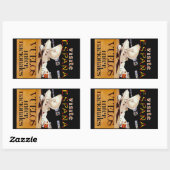 Visite Espana to Vuelos Internacionales 長方形シール (シート)