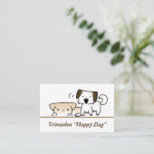 Visitekaartjes puppy, dog 名刺 (スタンド正面)