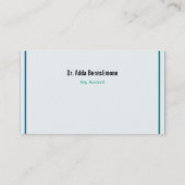 Visitencarteライン 名刺 (裏面)