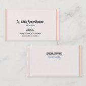 Visitencarteライン 名刺 (正面/裏面)