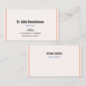 Visitencarteライン 名刺 (正面/裏面)