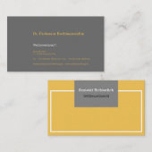 Visitenkarteデザント 名刺 (正面/裏面)