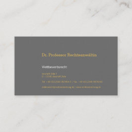 Visitenkarteデザント 名刺