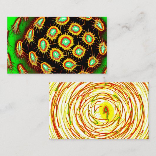 Visitenkarte 名刺 (正面/裏面)