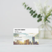 Visitenkarte glänzende moderne skyline  名刺 (スタンド正面)