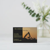 Visitenkarte Hochwertig Bauen für die Zukunft 名刺 (スタンド正面)