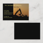 Visitenkarte Hochwertig Bauen für die Zukunft 名刺 (正面/裏面)