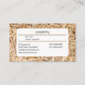 Visitenkarte Holzspanrahmen 名刺 (正面)