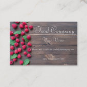 Visitenkarte Lebensmittelbranche 名刺 (正面)