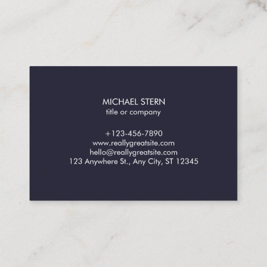 Visitenkarte mit QR-Code & Logo 名刺 (裏面)