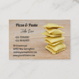 Visitenkarte Pizza & Pasta Design 3 名刺
